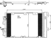 Condensor, airconditioning 35556 - thumbnail