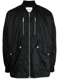 White Mountaineering veste à poches multiples - Noir