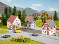 NOCH Village Set, 3 pieces schaalmodel onderdeel en -accessoire Gebouw