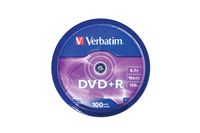 Verbatim DVD+R Matt Silver 4,7 GB 100 stuk(s) - thumbnail