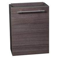 Differnz Force fonteinkast rechts 40cm grijs eiken