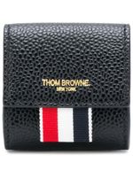 Thom Browne petit porte-monnaie à logo embossé - Noir