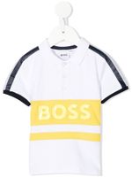 BOSS Kidswear polo à bande logo - Blanc - thumbnail