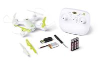 Carson 500507176 X4 Quadcopter 210 2.4GHz 100% RTF - 100% vliegklaar, op afstand bestuurbaar, RC quadcopter, incl. batterijen en afstandsbediening, quadcopter voor kinderen