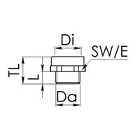 WISKA KRP 16/11 LG Licht Grijs Vezelversterkte kunststof (FRP), Polyamide 100 stuk(s) - thumbnail