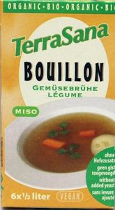 Groente bouillon miso blokjes gistvrij bio