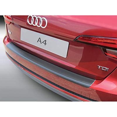 ABS Achterbumper beschermlijst compatibel met Audi A4 Avant Allroad 10/2015-9/2018 Zwart