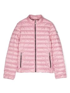 Moncler Enfant veste matelassée à fermeture zippée - Rose