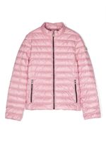 Moncler Enfant veste matelassée à fermeture zippée - Rose - thumbnail