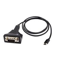 Brainbox US-720 Kabel Geslacht Wisselaar, USB C, RS422/485, Zwart