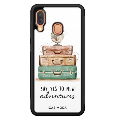 Samsung Galaxy A40 hoesje - Wanderlust