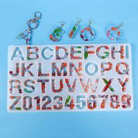 Epoxy Starterspakket Sleutelhanger Set - Alfabet