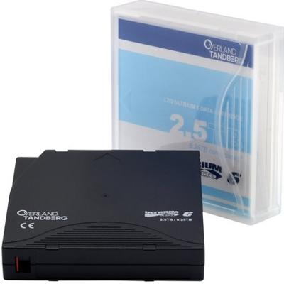 Overland Tandberg - LTO Ultrium 6 - 2.5 TB / 6.25 TB - voor P/N: 2491-LTO, 2492-LTO, 3533-LTO, 3534-LTO, 3535-LTO, 3536-LTO, 8180-LTO, 871199, 871200
