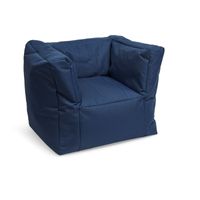 Jollein fauteuiltje Beanbag jeans blue Maat - thumbnail