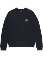 A.P.C. sweat Rider à logo brodé - Noir - thumbnail