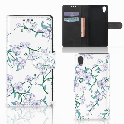 Sony Xperia XA1 Uniek Hoesje Blossom White Sony Xperia XA1 Uniek Hoesje Blossom White