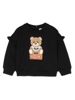 Moschino Kids sweat Leo Teddy - Noir