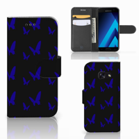 Samsung Galaxy A3 2017 Telefoon Hoesje Vlinder Patroon