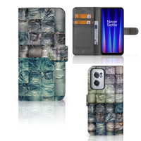 Wallet Case met Pasjes OnePlus Nord CE 2 Spijkerbroeken - thumbnail