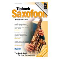 Tipboek saxofoon met tipcodes - thumbnail