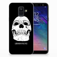 Silicone Back Case Samsung Galaxy A6 (2018) Skull Eyes - thumbnail