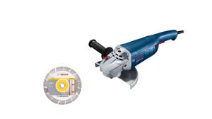 Bosch Professional GWS 20-230 P 06018C1104 Haakse slijper 230 mm Incl. doorslijpschijf 2000 W