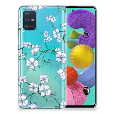 Samsung Galaxy A51 Uniek TPU Case Blossom White Samsung Galaxy A51 Uniek TPU Case Blossom White