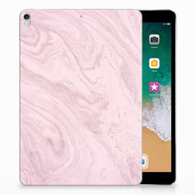 Apple iPad Pro 10.5 Tablet Back Cover Marble Pink - Origineel Cadeau Vriendin Apple iPad Pro 10.5 Tablet Back Cover Marble Pink - Origineel Cadeau Vriendin