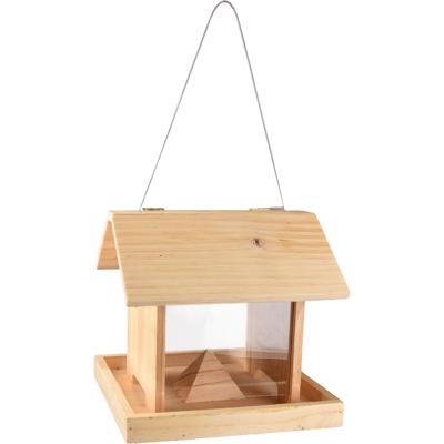 Voederhuisje Arezo Bruin 23 x 23 x 22 cm Flamingo Naturel Voederhuisje Arezo Bruin 23 x 23 x 22 cm Flamingo Naturel