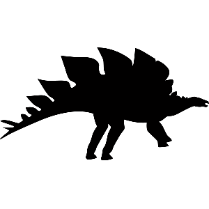 Stegosaurus - Muursticker