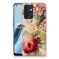 TPU Case voor OPPO Reno 7 5G | Find X5 Lite Bloemen - thumbnail