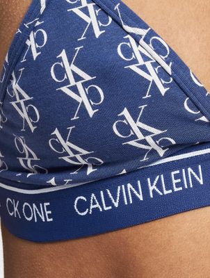Calvin Klein / ondergoed Underwear Unlined Triangle in blauw
