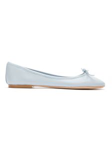 Sarah Chofakian ballerines en cuir - Bleu