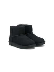 UGG Kids bottines texturées Classic II - Noir