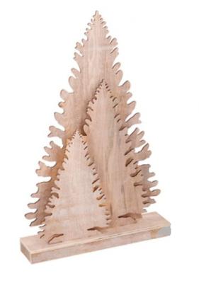 TOM kerstboom led-decoratie 25 cm hout TOM kerstboom led-decoratie 25 cm hout