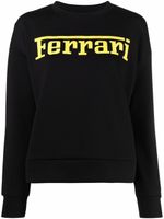 Ferrari sweat à logo brodé - Noir