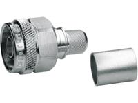 Telegärtner J01020A0110 J01020A0110 N-connector Stekker, recht 50 Ω 1 stuk(s)
