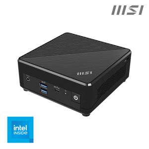 MSI Cubi N ADL-N200 BB 0.66L sized PC Zwart Intel SoC 3,7 GHz