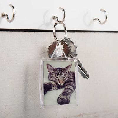 Sleutelhanger set met foto - 100 stuks (dubbelzijdig)