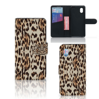 Alcatel 1B (2020) Telefoonhoesje met Pasjes Leopard - thumbnail