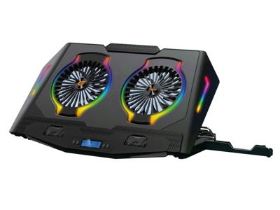 Conceptronic THYIA ERGO Gaming-Notebook Kühlständer mit 2 Lüftern Cooling-pad voor laptop