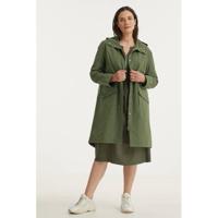 Simply Be parka tussenjas donkergroen