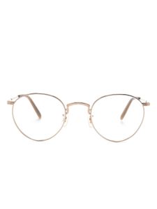 Oliver Peoples lunettes de vue en titane à monture ronde - Or