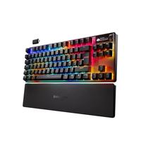 SteelSeries Apex Pro TKL Wireless Gen 3 - HyperMagnetic Gaming Keyboard - OmniPoint 3.0 - Verstelbare activering - Rapid Trigger - Voorinstellingen voor games - Rapid Tap/SOCD - OLED -FR Layout AZERTY