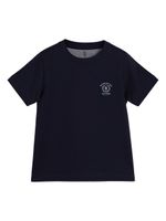 Brunello Cucinelli Kids t-shirt Solomei à logo imprimé - Bleu - thumbnail