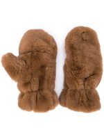 Apparis gants Coco en fourrure artificielle - Marron