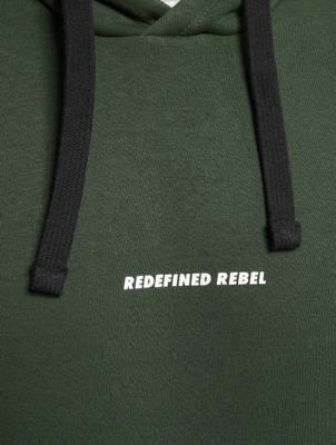 Redefined Rebel / Hoody Rebel Rralfred in groen Redefined Rebel / Hoody Rebel Rralfred in groen