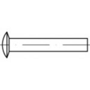 TOOLCRAFT 112337 Lensklinknagel (Ø x l) 2 mm x 4 mm Staal 2000 stuk(s)