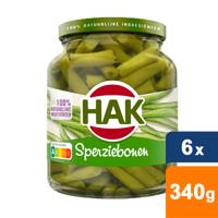 Hak - Sperziebonen - 6x 340g
