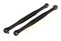 Toe links, molded composite, 173mm (158mm center to center) (black) (2)